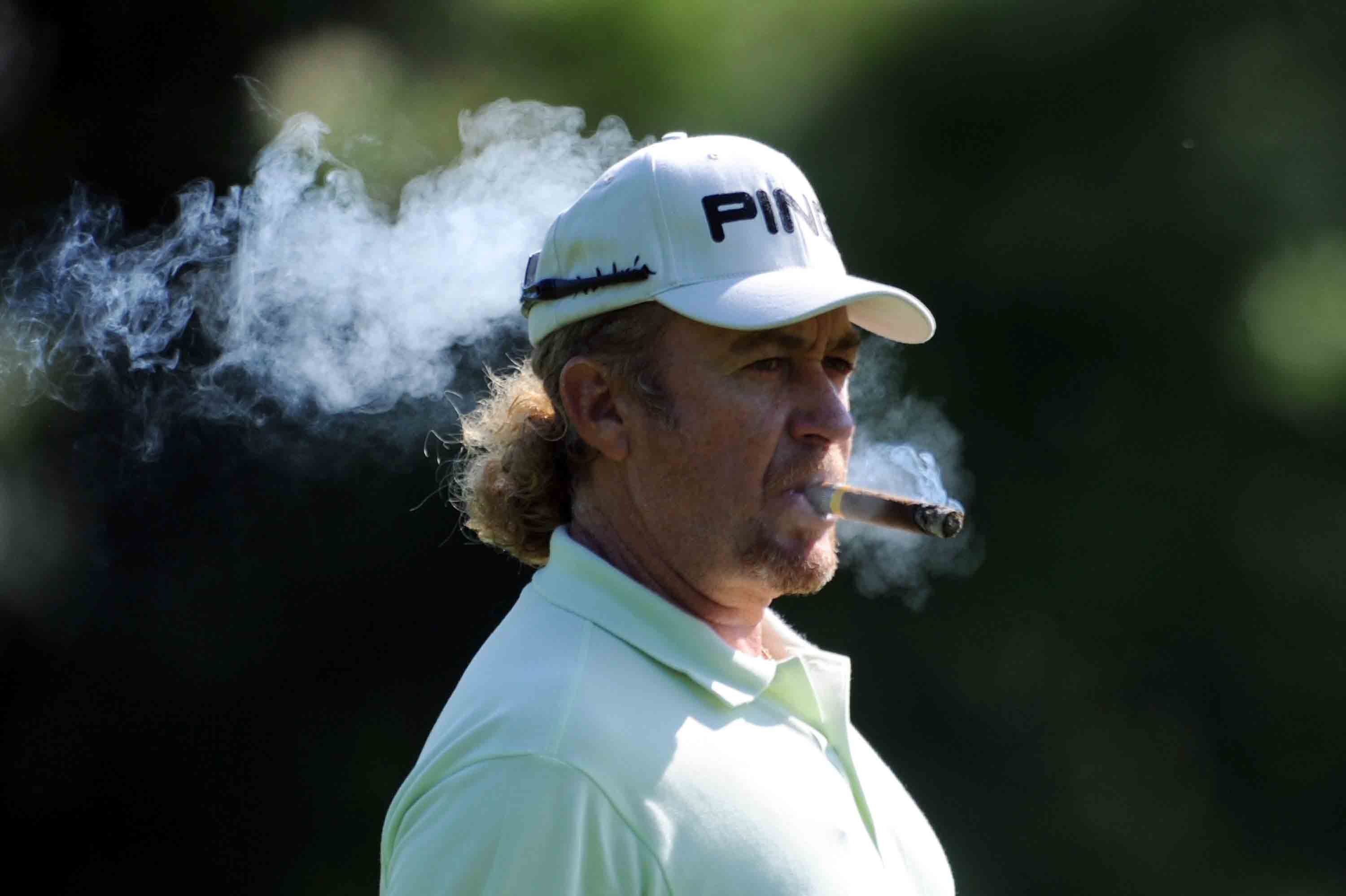 Miguel Angel Jimenez’s Stretching Routine Like You’ve Never Seen It Before