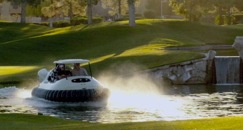 Bubba Watson’s Hovercraft Golf Cart