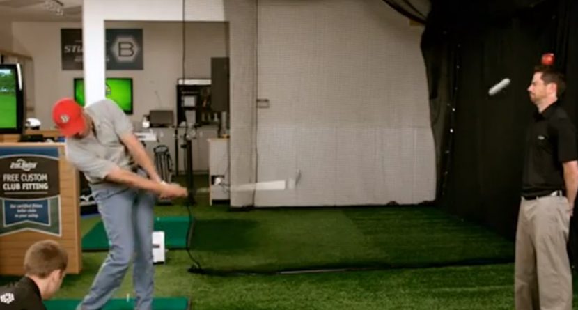Golfer Smashes Apple Off Guy’s Head In Golf Commercial