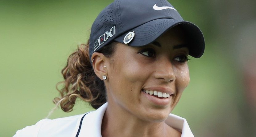 Cheyenne Woods Grabs Clubhouse Lead in Madrid