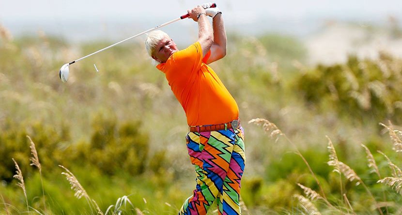 John Daly Hits Ball out of Guy’s Mouth