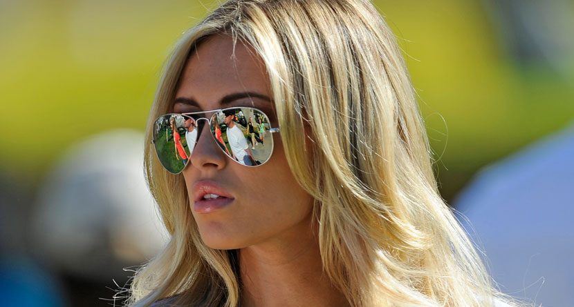 Paulina Gretzky Shoots Commercial with TaylorMade