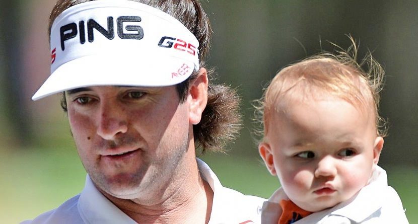 Bubba Watson’s 1-Year-Old Son Golfing is Adorable