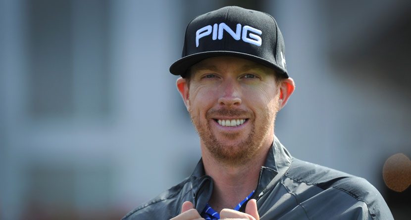 Hunter Mahan Went Undercover and Unnoticed at Under Armour