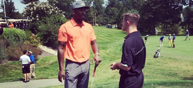 NBA’s J.R. Smith Plays Golf with Special Olympics Superstar