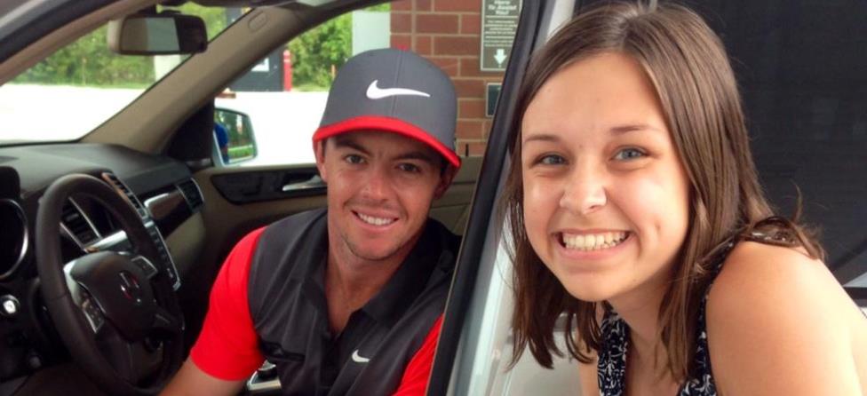 Rory Mcilroy Makes Girl S Day With Photo At Gas Station Swingu Clubhouse