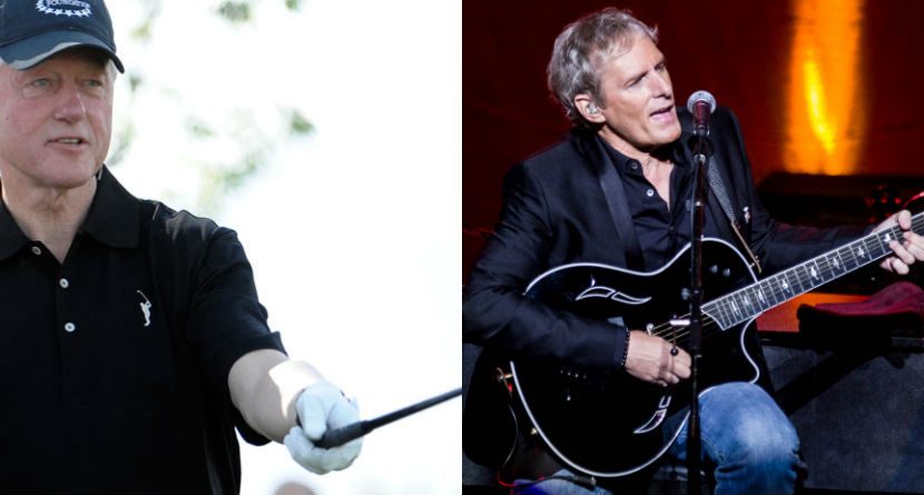Michael Bolton Says Bill Clinton Is The Best Presidential Golfer