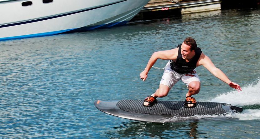 Skate On Water With This Electric-Powered Wakeboard