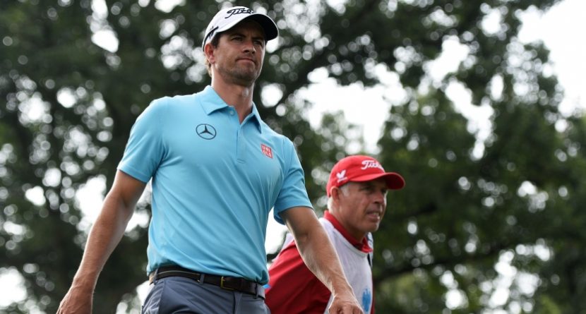 This Wounded Veteran REALLY Wants To Be Adam Scott’s Caddie