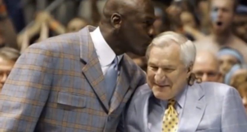 Late Dean Smith Sure Loved Beating Bob Knight At Golf