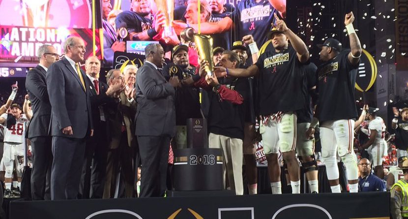 Tour Pros React To The College Football National Title Game On Twitter
