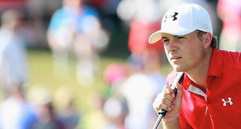 Jordan Spieth Forces Rules Officials To Have A Spit Take
