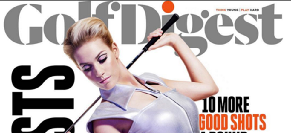 Golf Digest Cover Model Rubs Some LPGAers Wrong