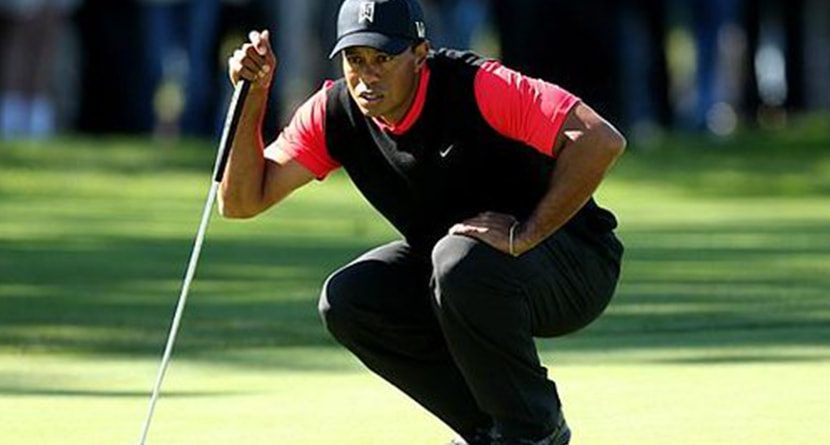 Tiger Registers For U.S. Open, Plays Holes At Exhibition