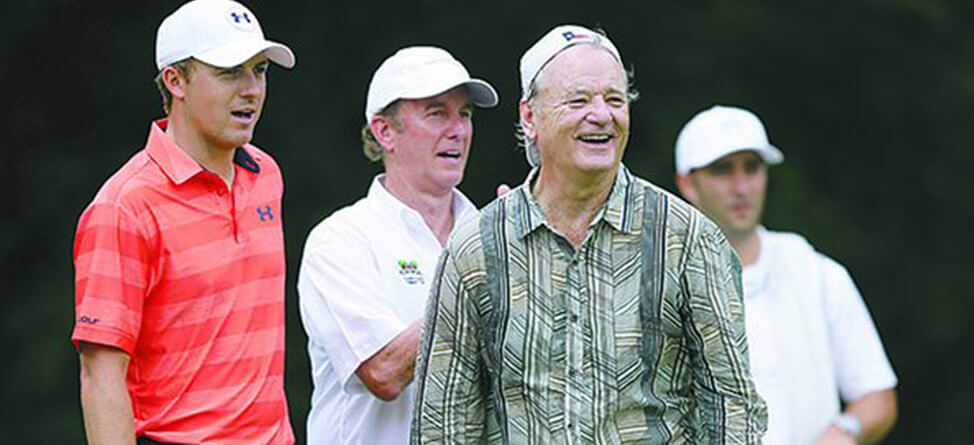 Jordan Spieth And Bill Murray Team Up At Colonial Pro-Am