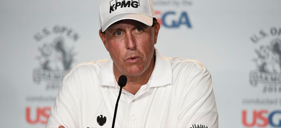 Phil Mickelson Gets Grilled About Off-Course Issues