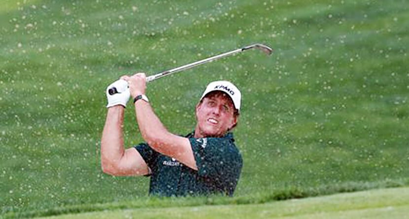 Phil Mickelson Hits Marshal In Head With A Drive