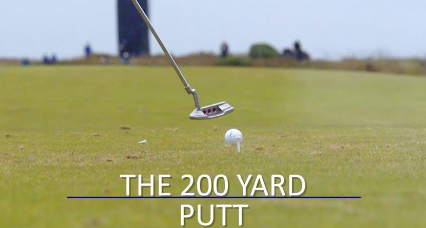 The 200-Yard Putter Shot Is Impossible