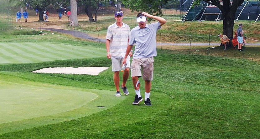 Fans Invade Golf Course During PGA Championship Delay