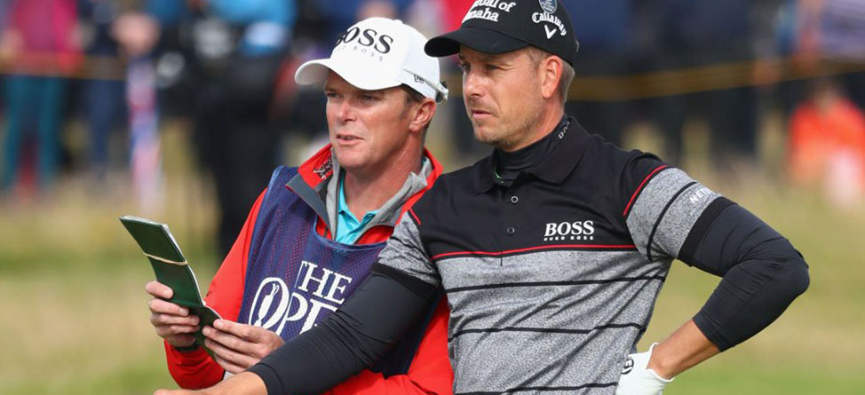 Stenson’s Caddie Loses Big Bet With Open Victory