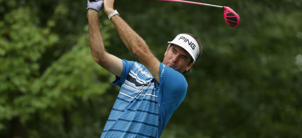 Bubba Lurking On Crowded Travelers Leaderboard