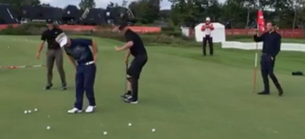 European Tour’s Shocking Electric Chipping Contest