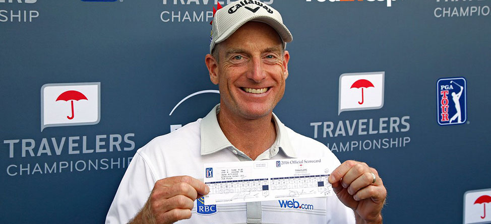 Jim Furyk Shoots The Lowest Round In PGA Tour History