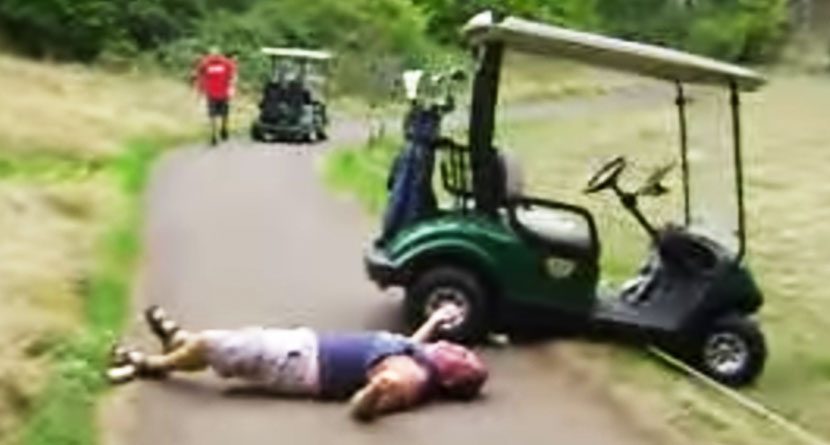 Man Arrested For Assaulting Course Employee With Cart