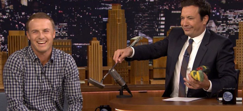 Spieth Goes On Fallon, Fails At Own Trick Shot