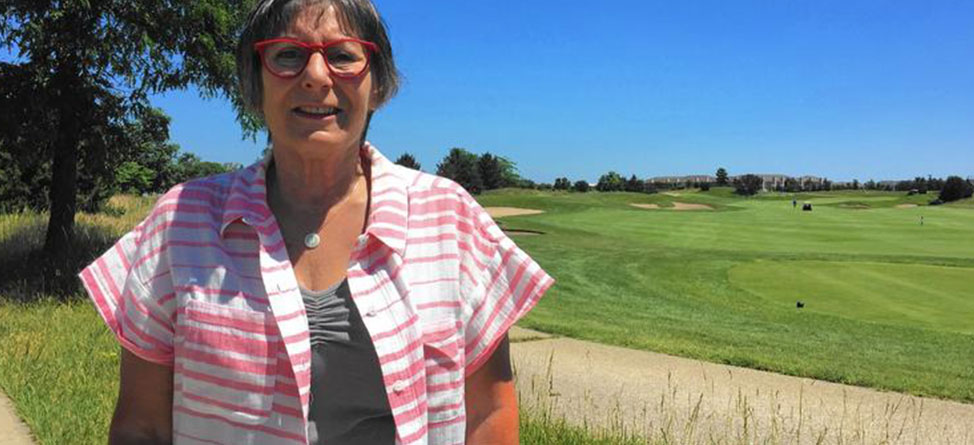 Woman In Moving Car Hit In The Neck By A Golf Ball