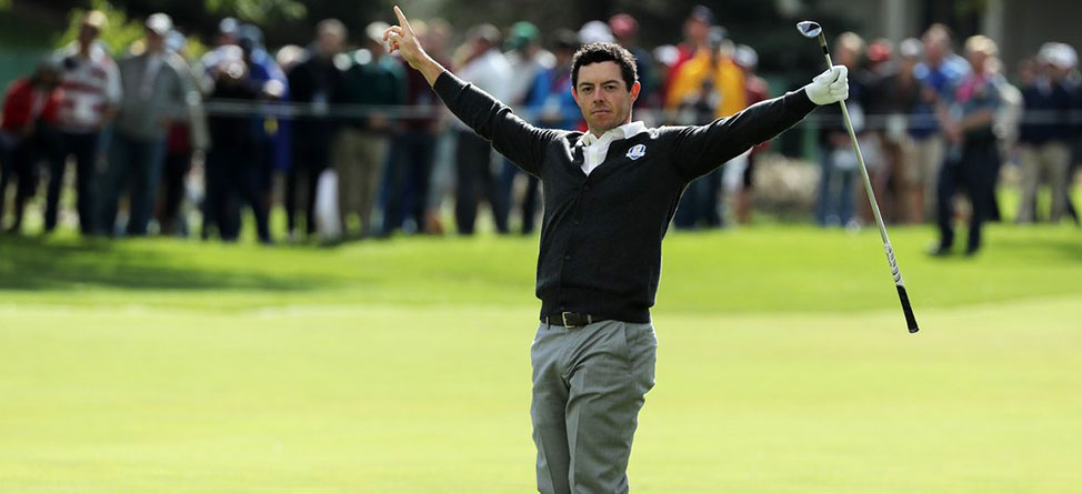 Rory Destroys Hole With Incredible Hole-Out On Thursday
