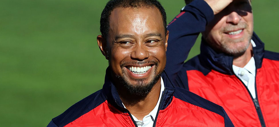 Tiger Woods Gets Kicked Out Of Team USA Picture