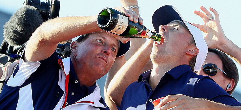 Team USA Celebrates Winning The Ryder Cup In Style
