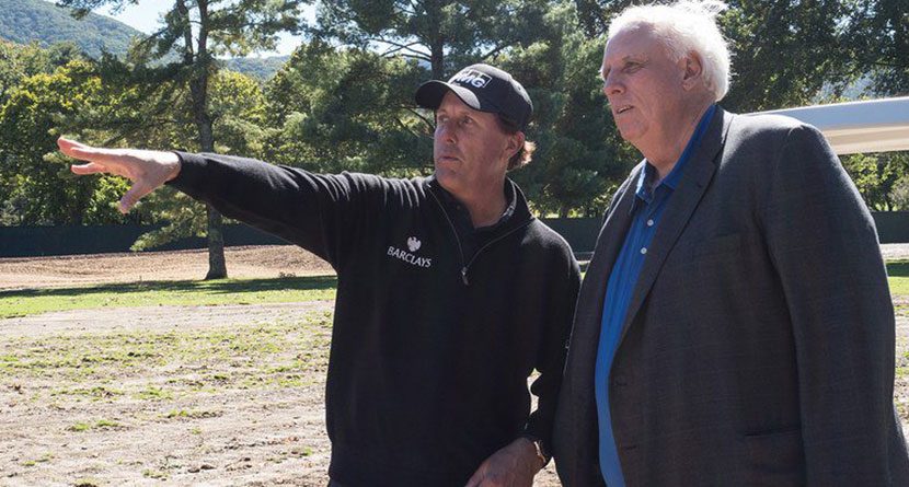 Mickelson’s Firm Begins Renovation Of Greenbrier Course