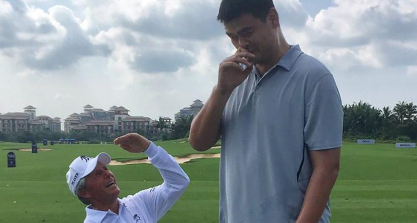 Yao Ming: Playing Golf With A Giant