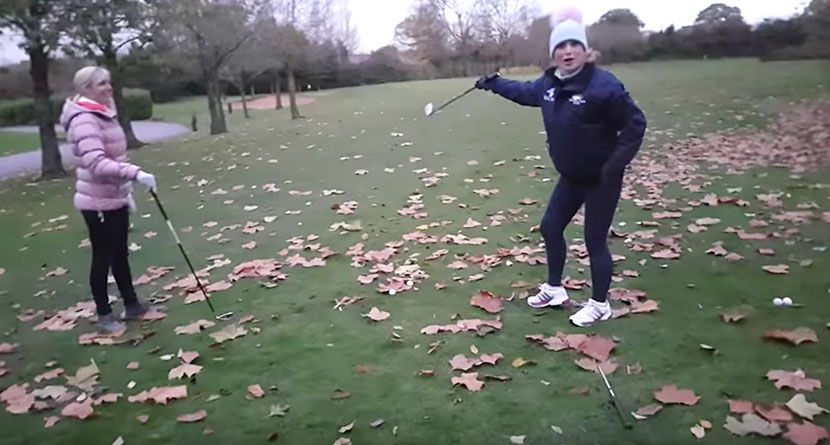 Woman Hits Hole-In-One During Her First Golf Lesson