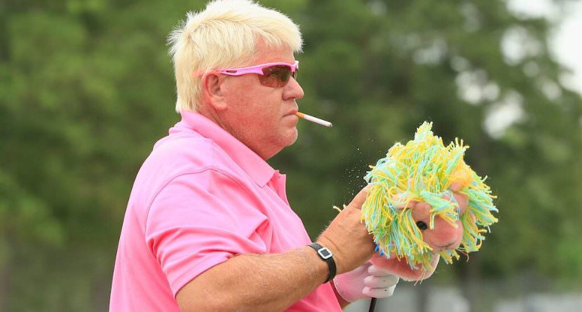 John Daly Smashes A Drive Off CEO’s Face