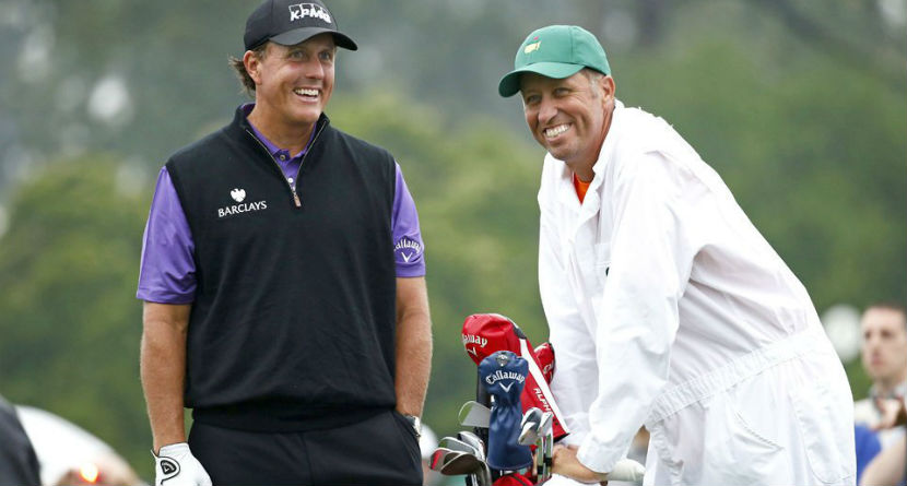 Phil on Caddie Split: “We Both Needed a Change”