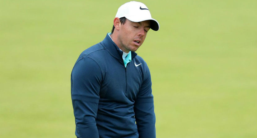 “Frustrated” Rory Misses Cut at Irish Open