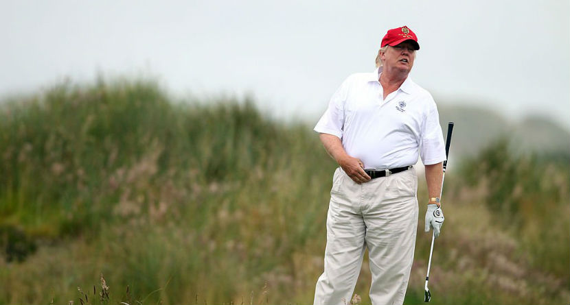 President Trump’s Golf Clubs Hit Auction Block