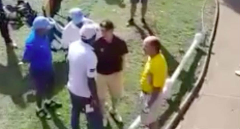 Chaos Breaks Out at South African Course
