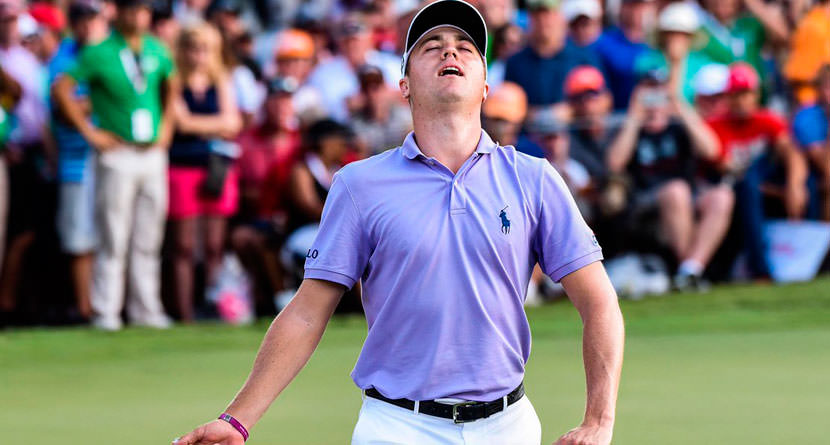 JT Whiffs Ball Against a Rock Left-Handed