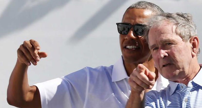 George W. Bush, Barack Obama Join The Floridian