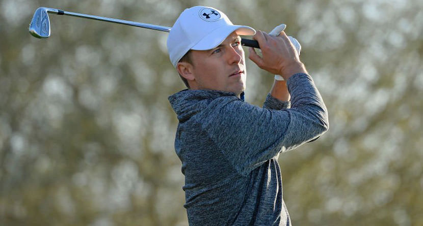 Spieth Nearly Gets Hit by Errant Ray Romano Shot