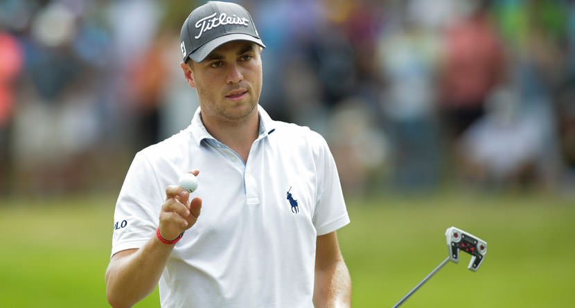 Justin Thomas Helps Couple Get Engaged At Wells Fargo Championship