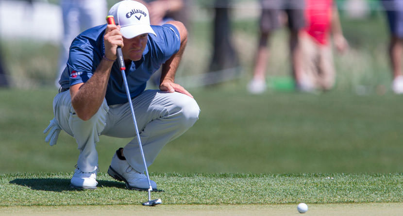 Saunders Finds Groove Using Arnie’s Old Putter