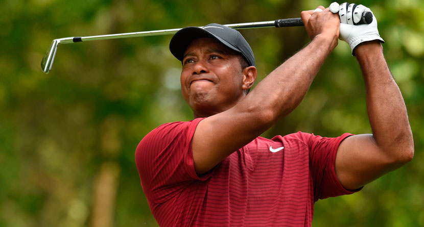 Tiger’s Best Shots Of 2018: Tiger’s Incredible PGA Recovery