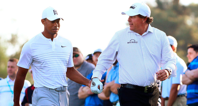 Tiger And Phil Go Back And Forth On Twitter