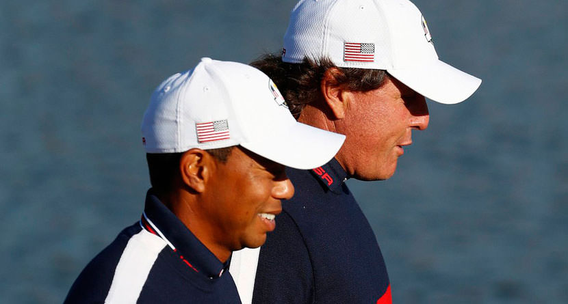 Could We See A Phil & Tiger Ryder Cup Pairing?