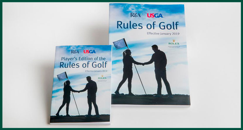 USGA, R&A Publish New 2019 Rules